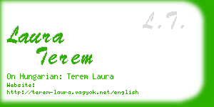 laura terem business card